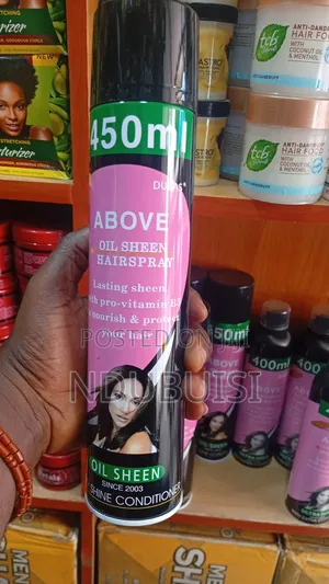 Above Oil Sheen Hair Spray