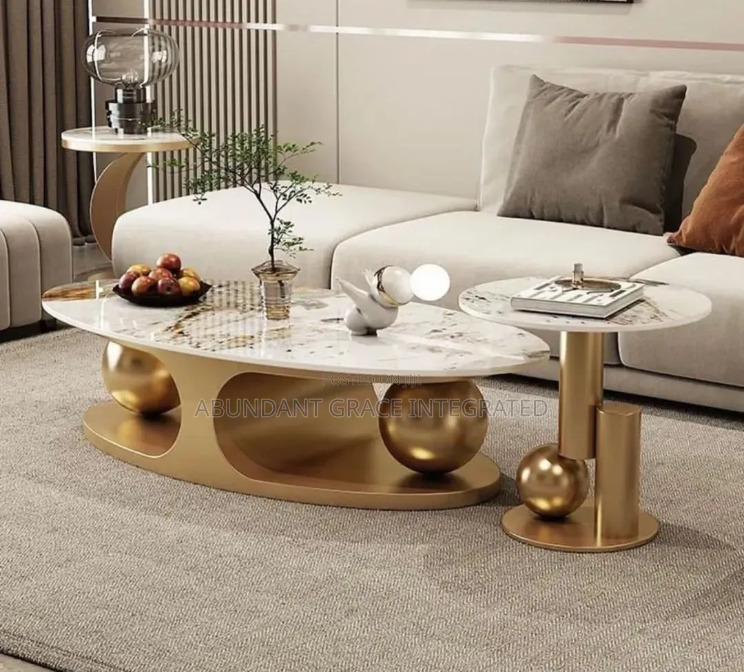 Modern Luxury Coffee Table Set.