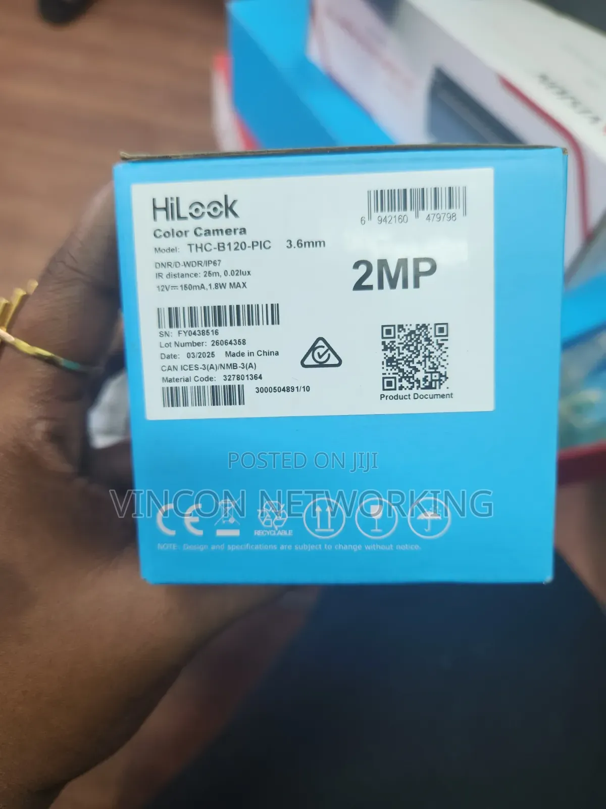 Hilook 2mp Bullet Analog Camera