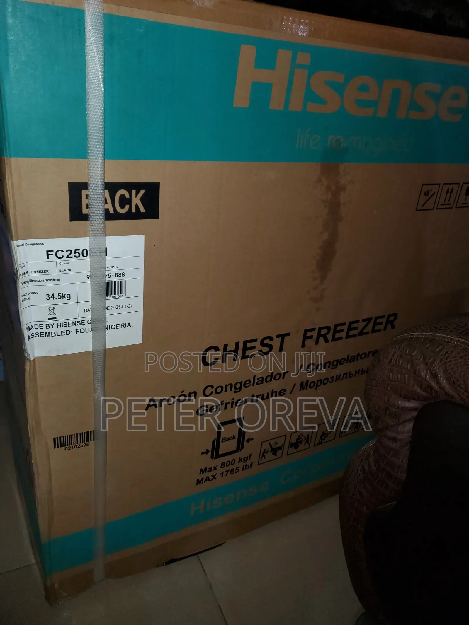 Hisense Deep Freezer