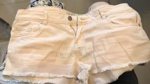 Pre-Loved Patternless Hot Pants Shorts for Women