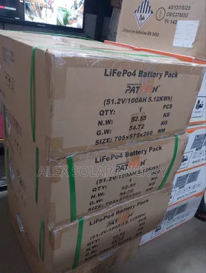 5.12kwh 51.2v Pattern Lithium Ion Battery