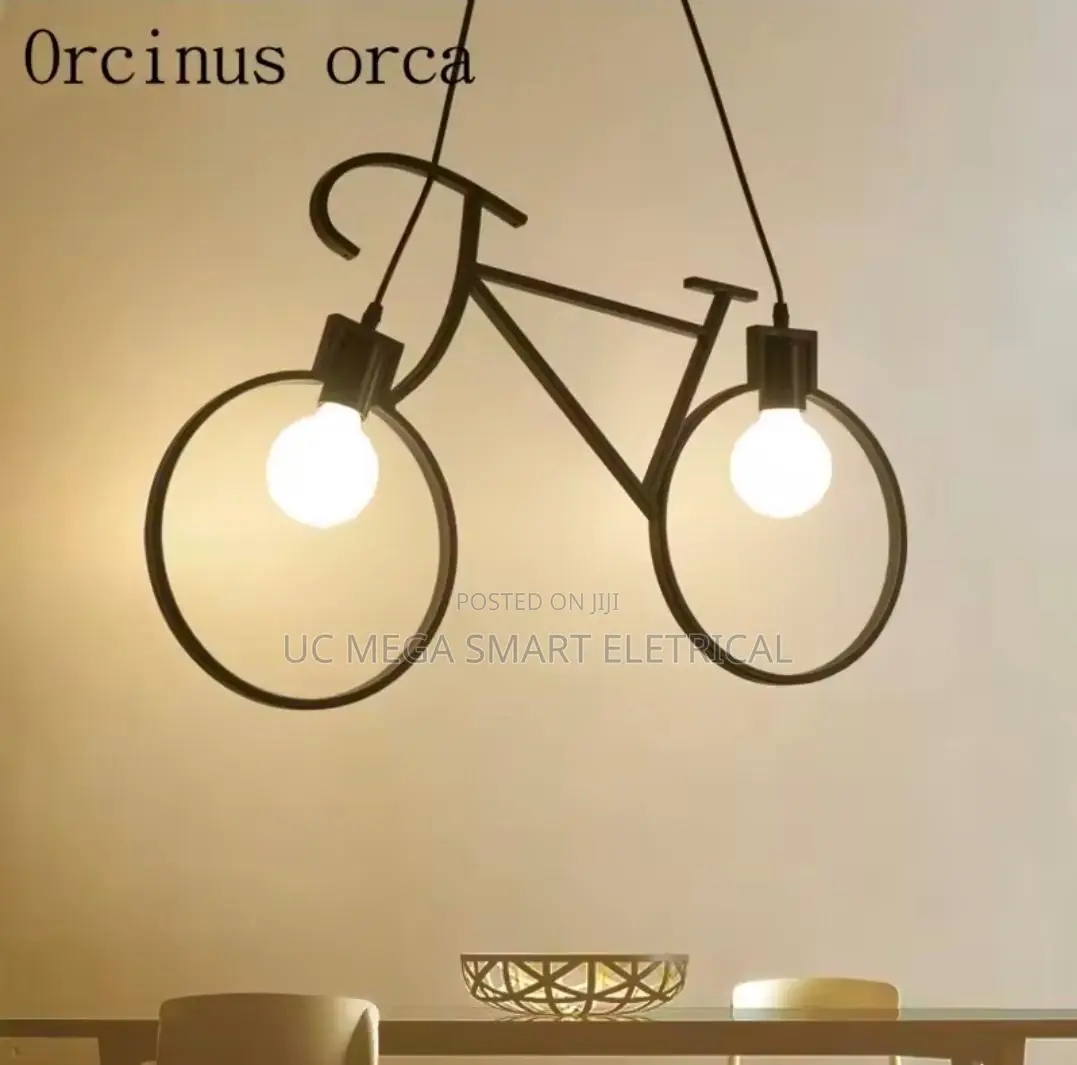 Chandelier Creative Personality Restaurant Bicycle Chandelier