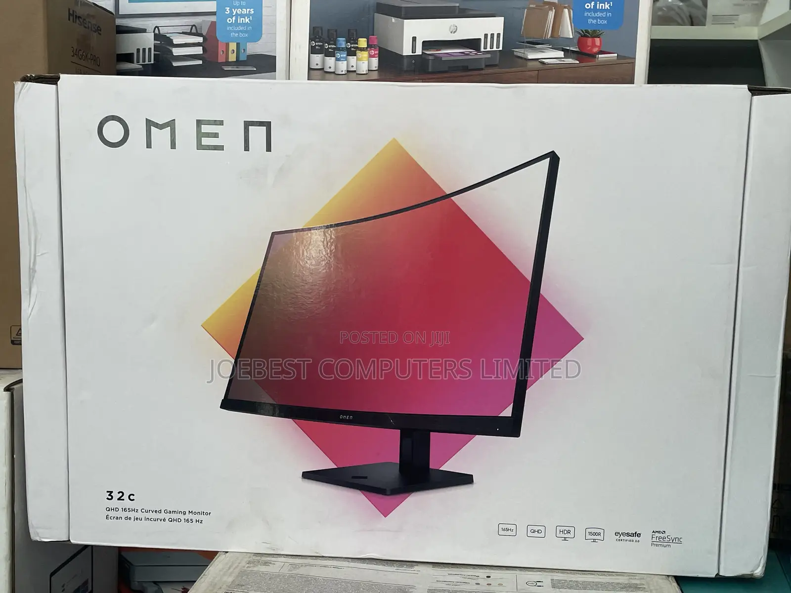 Hp Omen Curve Gaming 32c 165hz