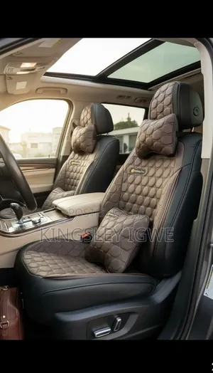 Pure Leather Smile Face Seat Cover Suitable for Cars and Suv