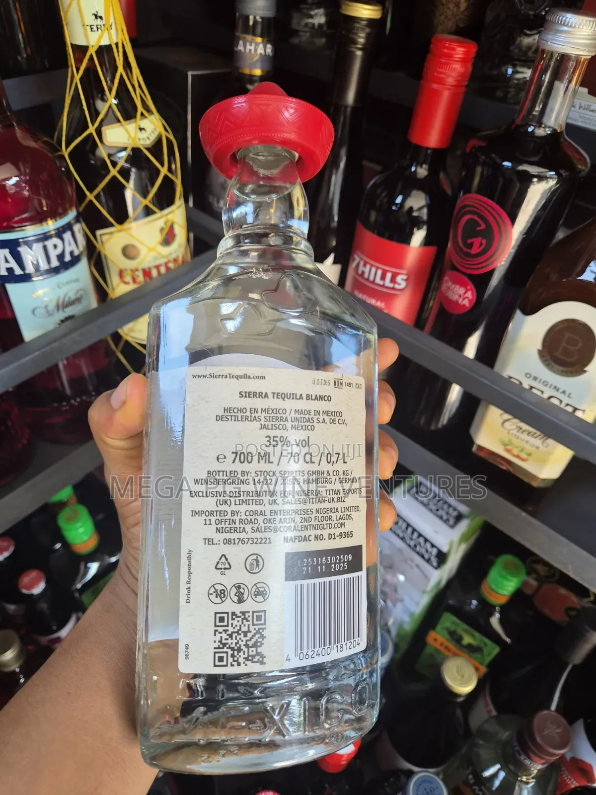 Sierra Tequila Blanco
