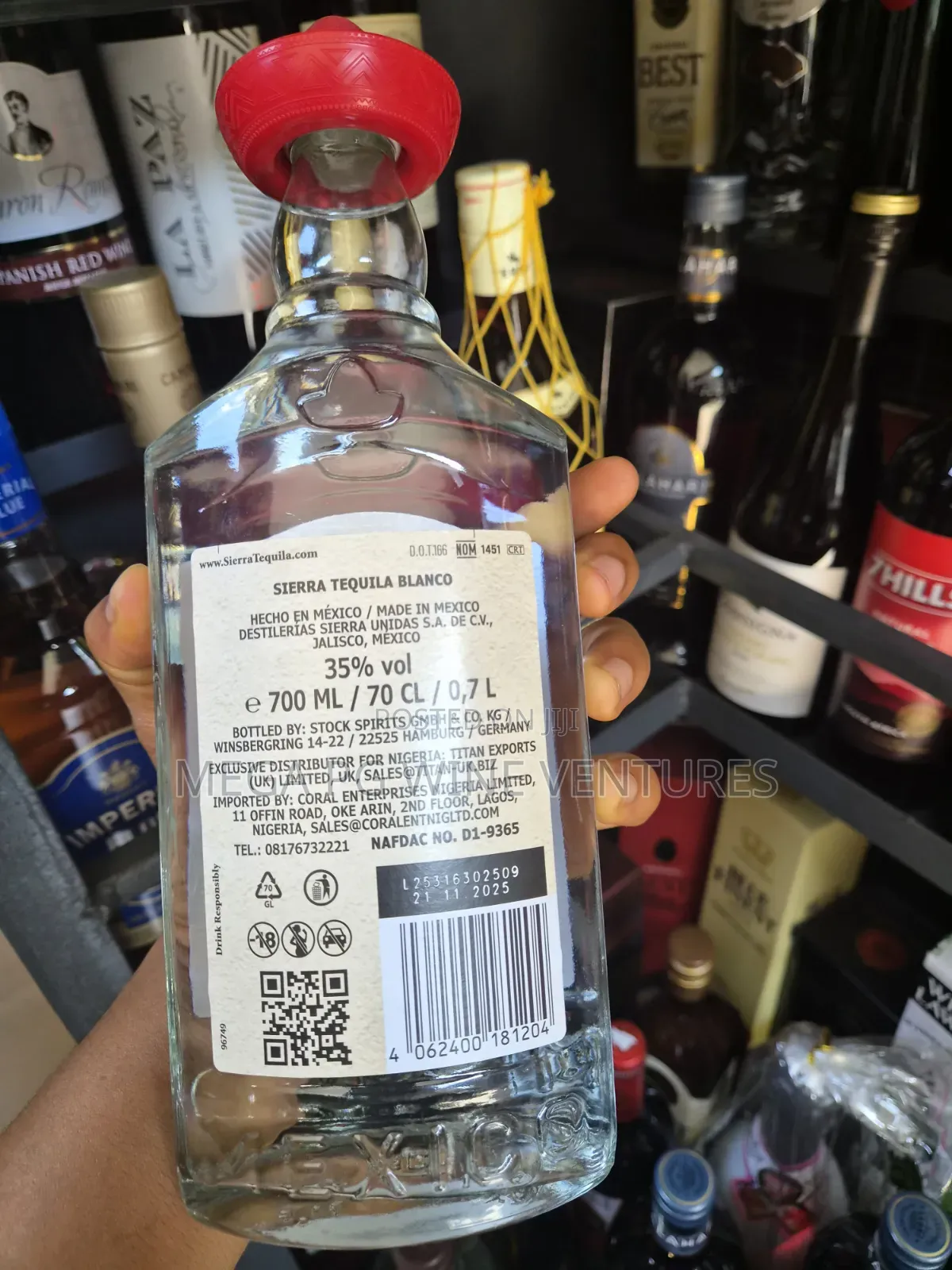 Sierra Tequila Blanco
