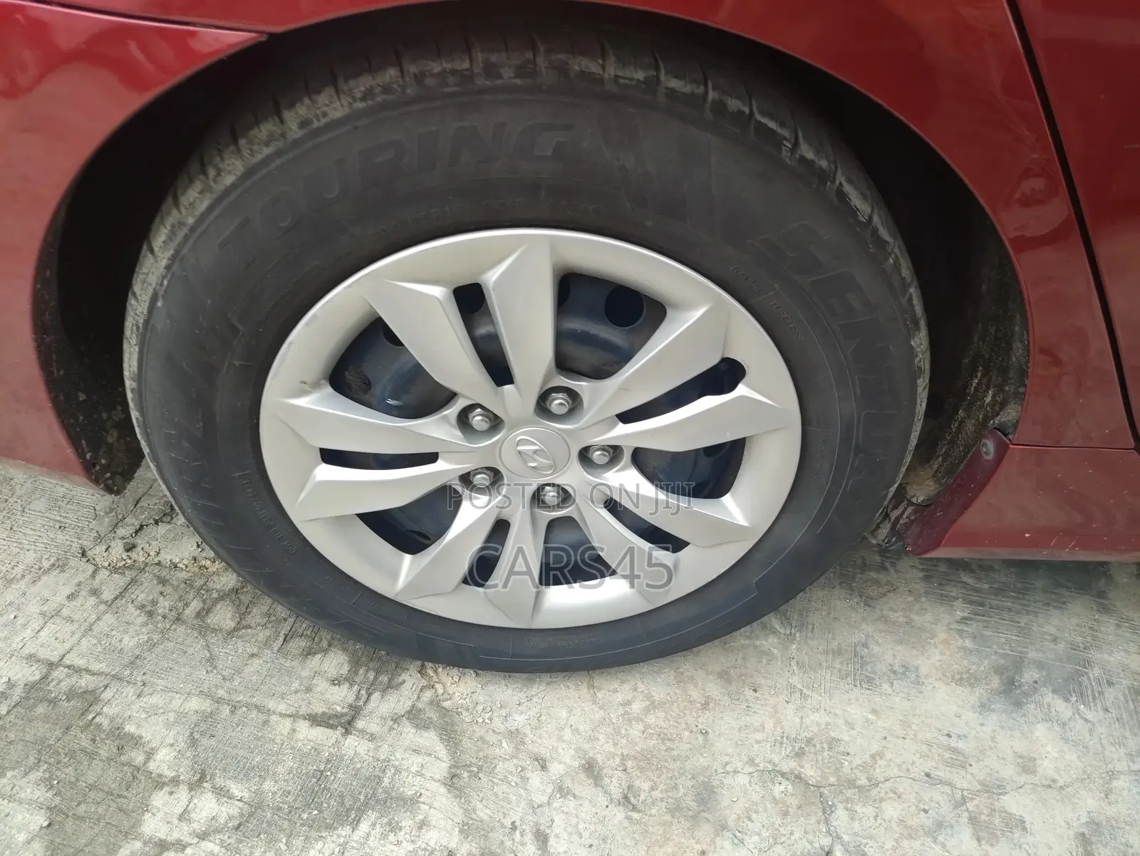Hyundai Sonata 2012 Red