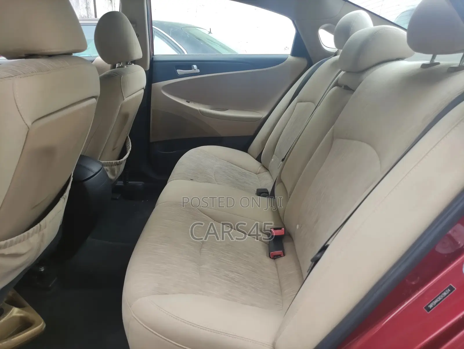 Hyundai Sonata 2012 Red