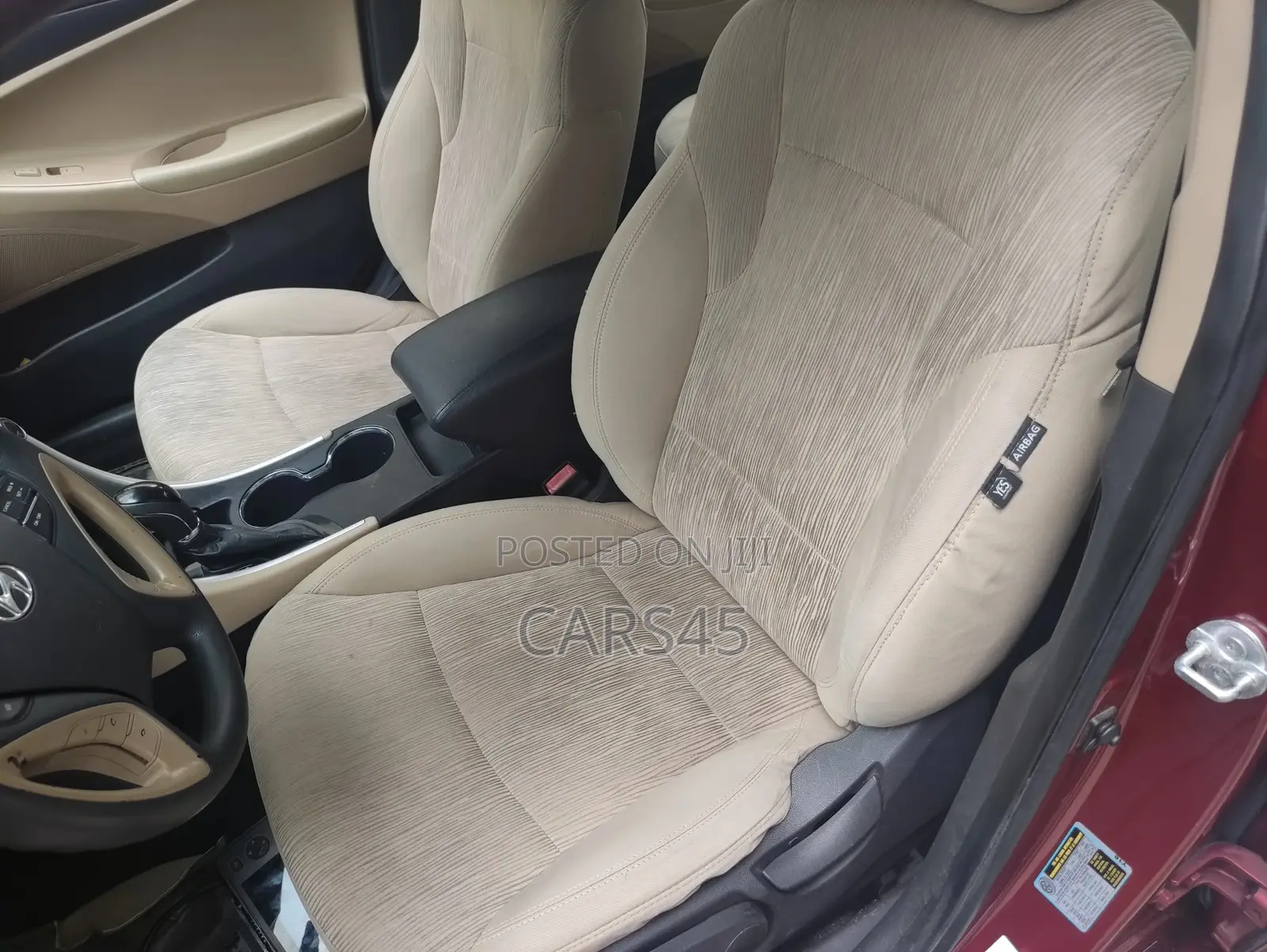 Hyundai Sonata 2012 Red