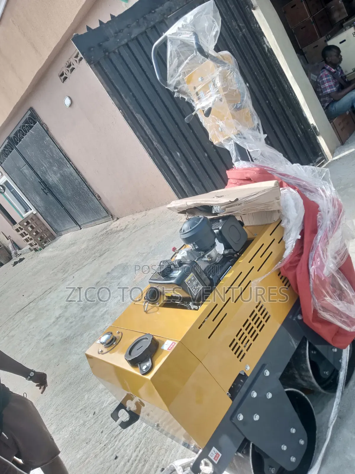 Walk-Behind Double-Drum Vibratory Road Roller
