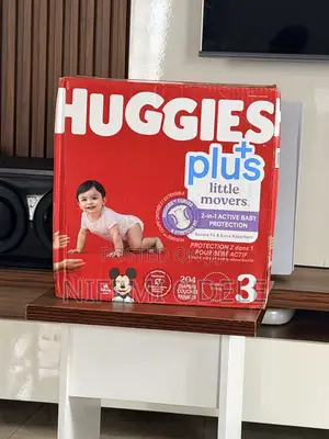 Huggies Plus Little Movers Size 3