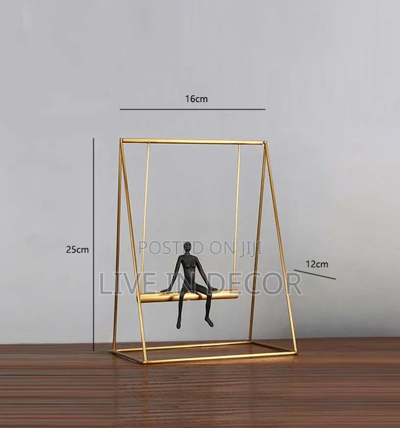 Swinging Man Statue