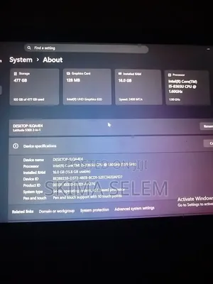 Laptop Dell Latitude 7390 16GB Intel Core i5 SSD 512GB