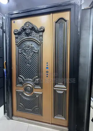 4ft Copper Yellow Cast Door