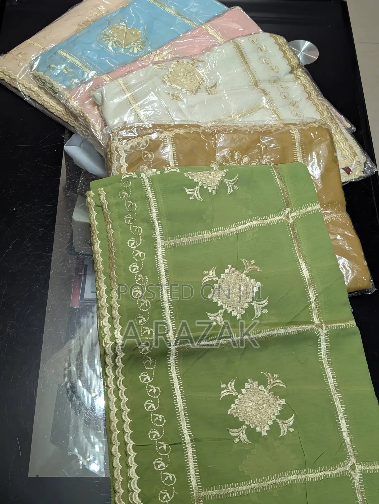 Elegant Embroidered Scarf