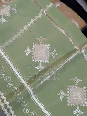 Elegant Embroidered Scarf