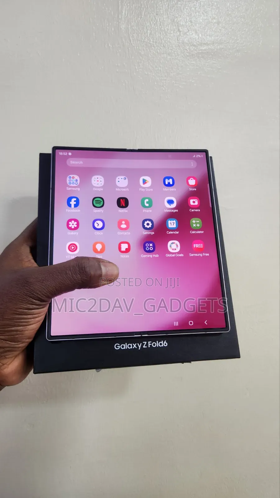 New Samsung Galaxy Z Fold6 1 TB Pink