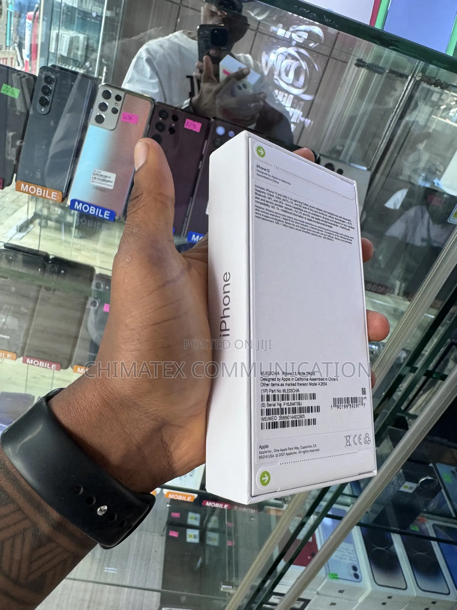 New Apple iPhone 13 256 GB White