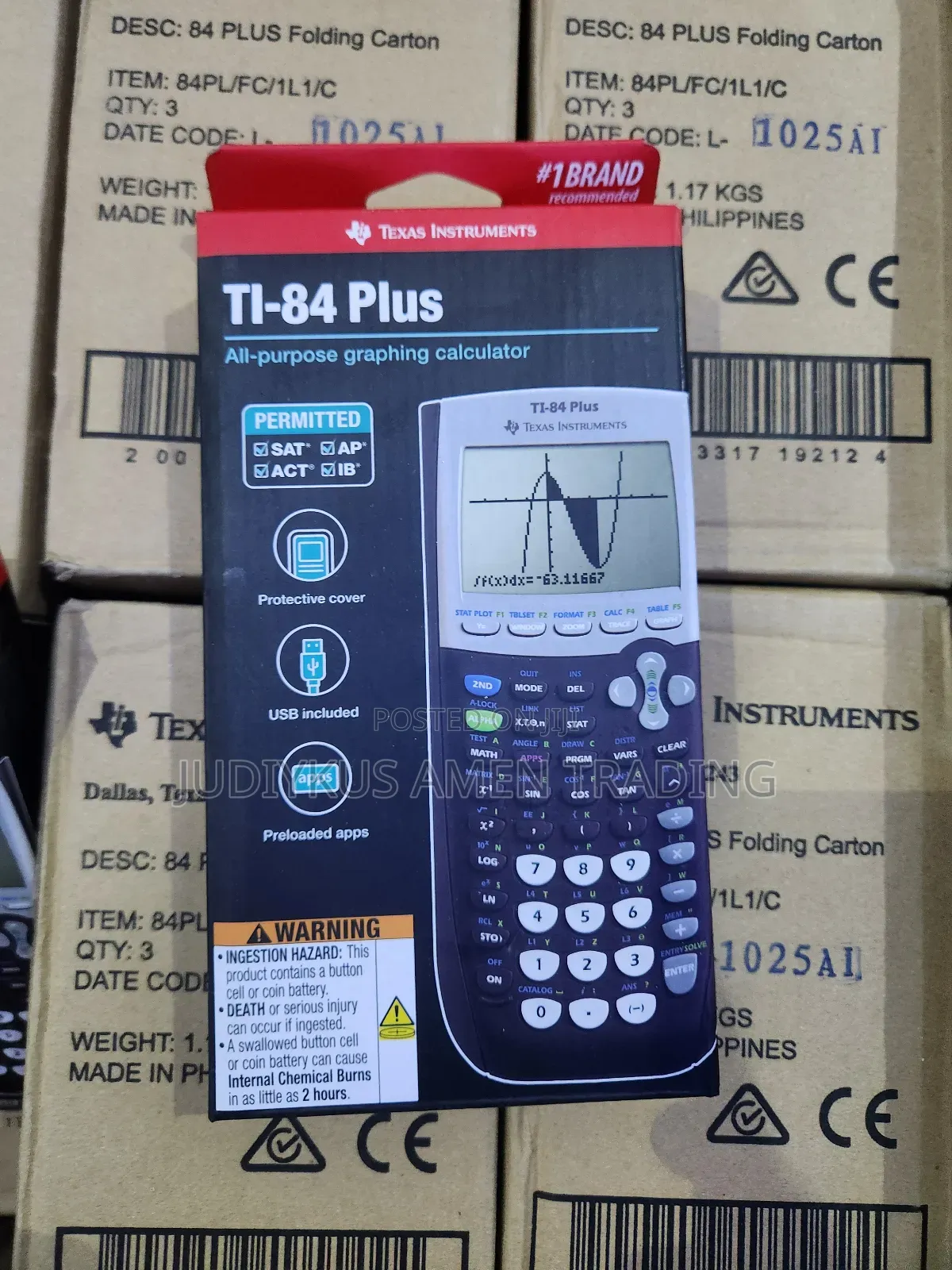 Ti - 84 Plus , All Purpose Graphing Calculator.