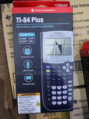 Ti - 84 Plus , All Purpose Graphing Calculator.