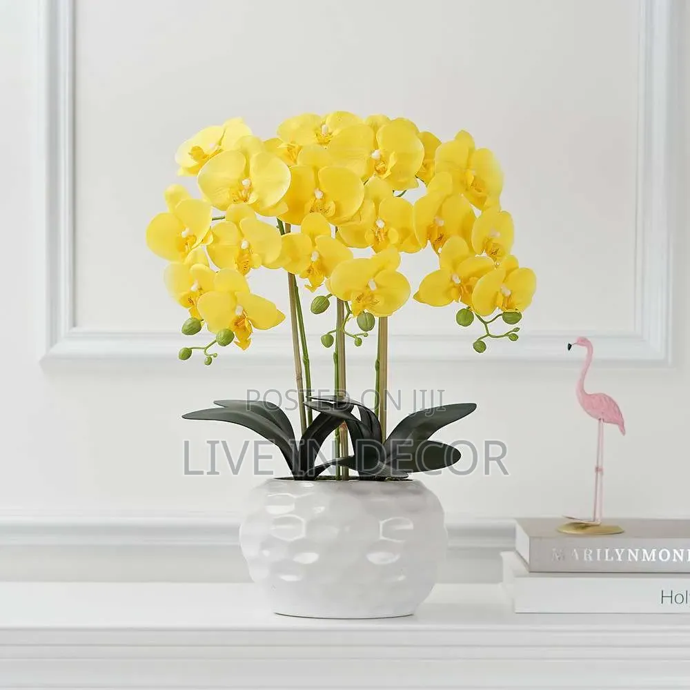 Phalaenopsis Potted Silk Flower