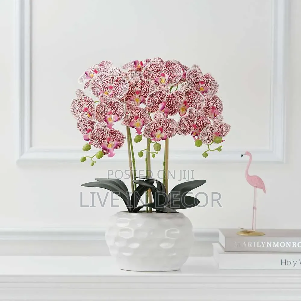 Phalaenopsis Potted Silk Flower