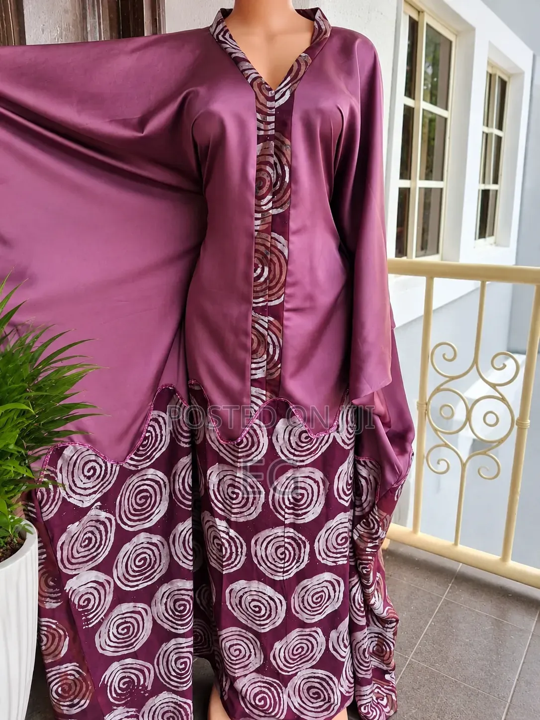 Adire and Silk Bubu