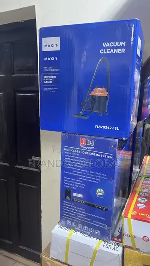 Maxi Vacuum Cleaner [Ylw6342-18l]–Strong Wet and Dry Cleaning Unit