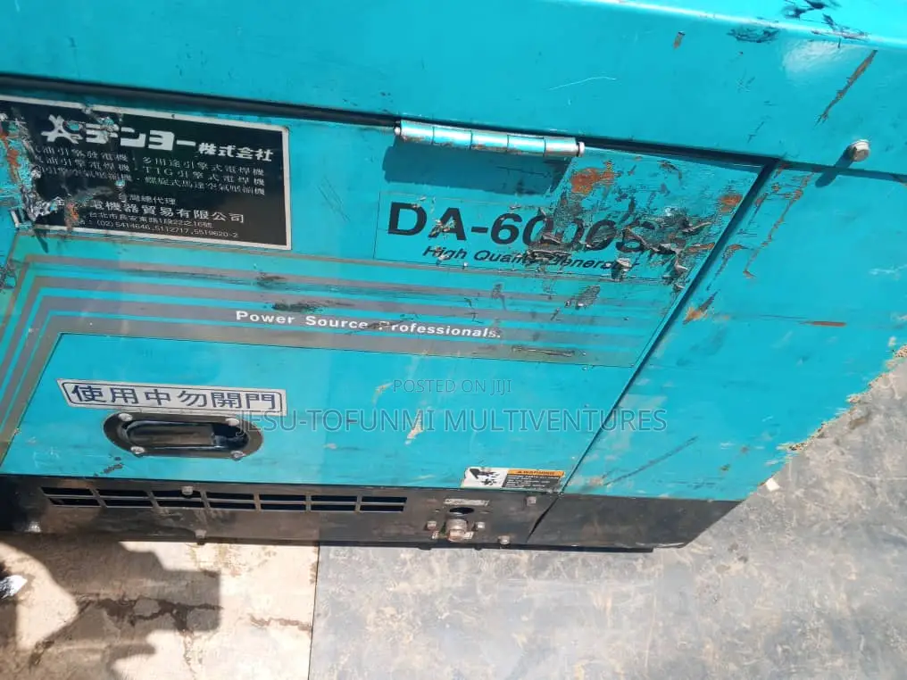 Denyo Da-6000ss Sound Proof Generator