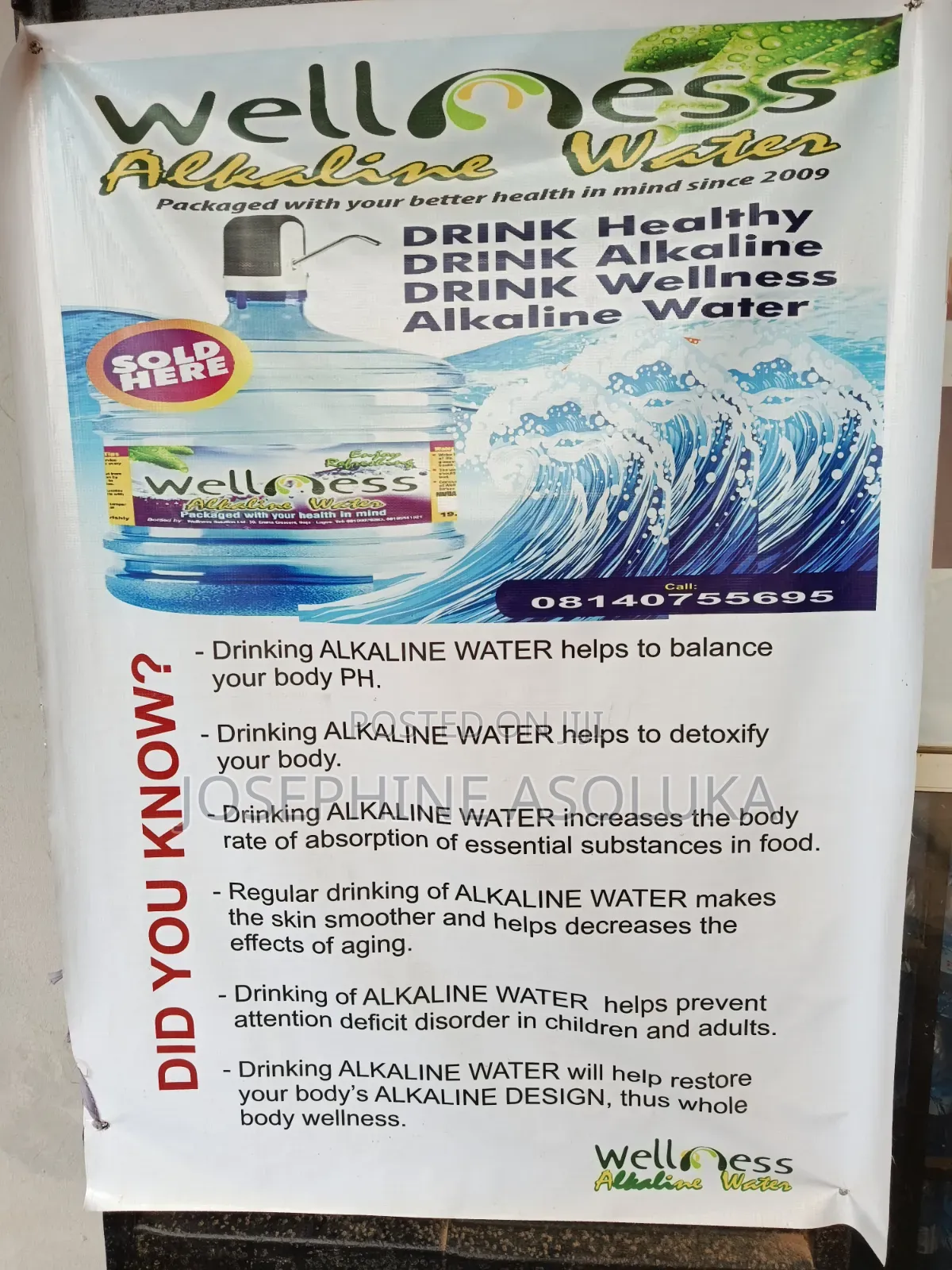 Wellness Alkaline Water