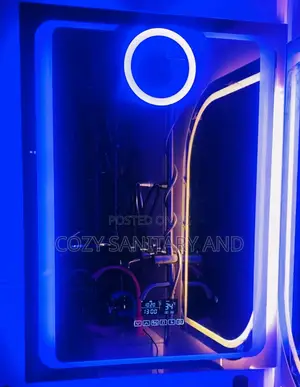 Led Mirror With Bluetooth Speaker