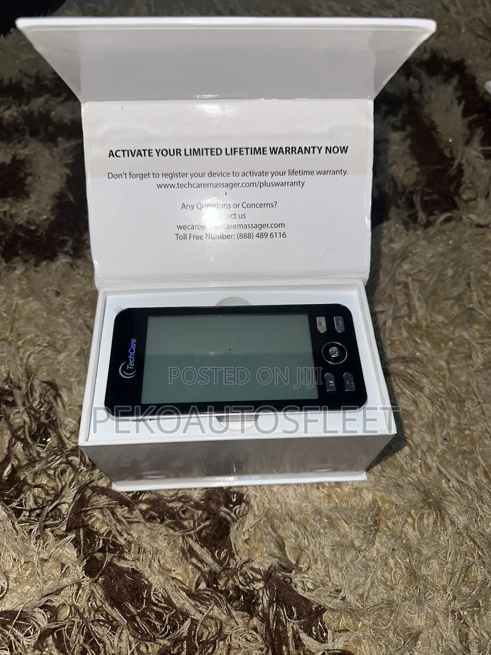 Techcare Massager Muscle Stimulator Device Tens Unit Plus 24