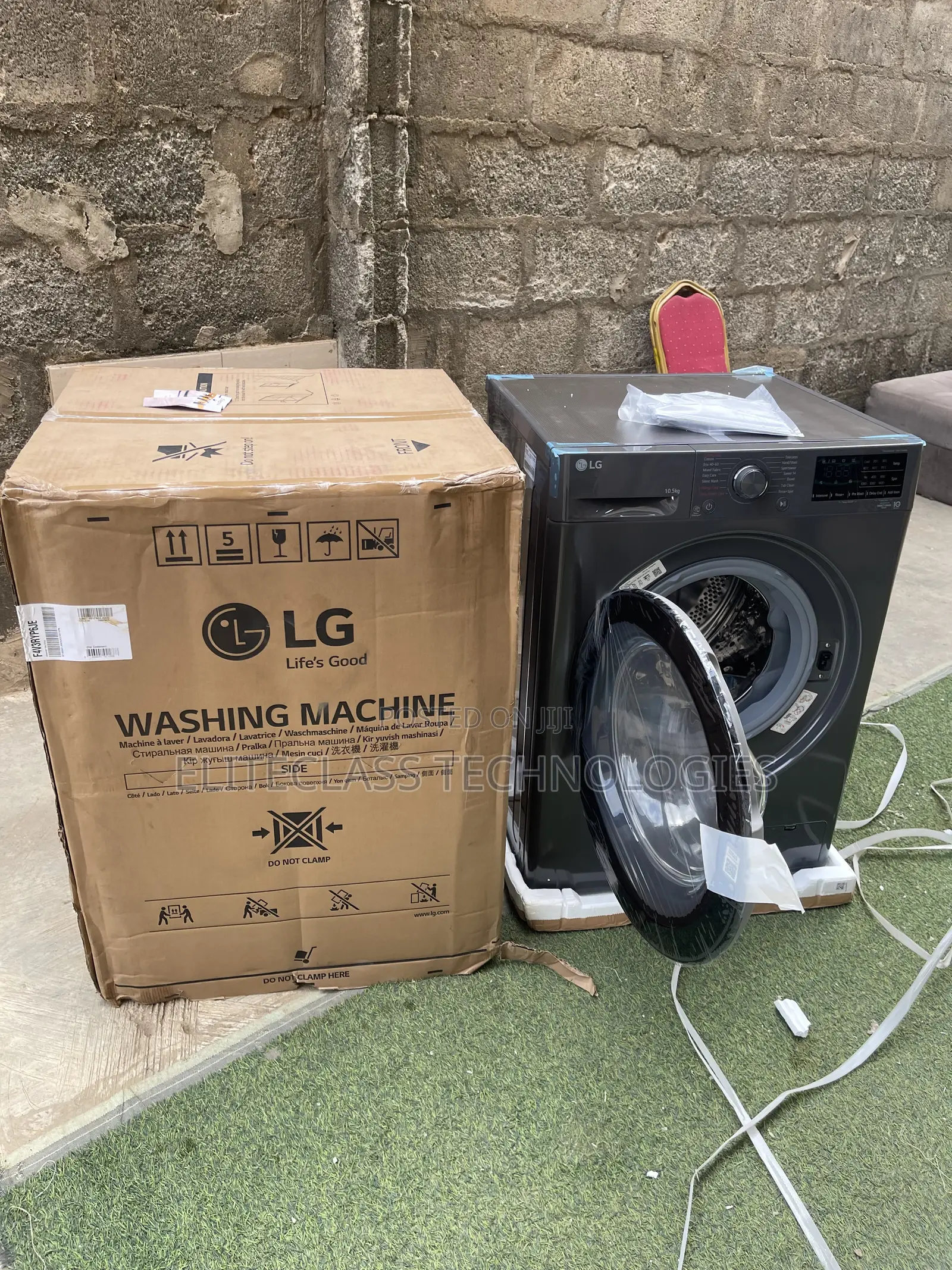 Lg Automatic Front Loader 10.5kg Washing Machine