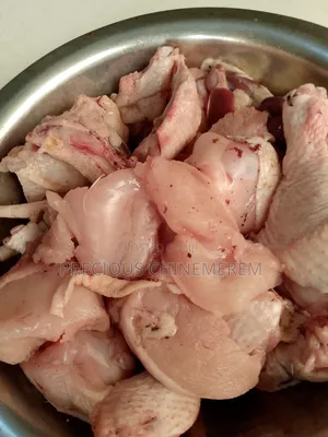 Life Killed Broiler Chicken.