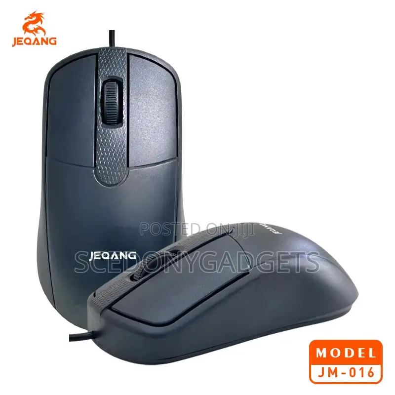 Jeqang Jm-016 Mini Optical Usb Wired Mouse 3-Button Right/Left-Handed