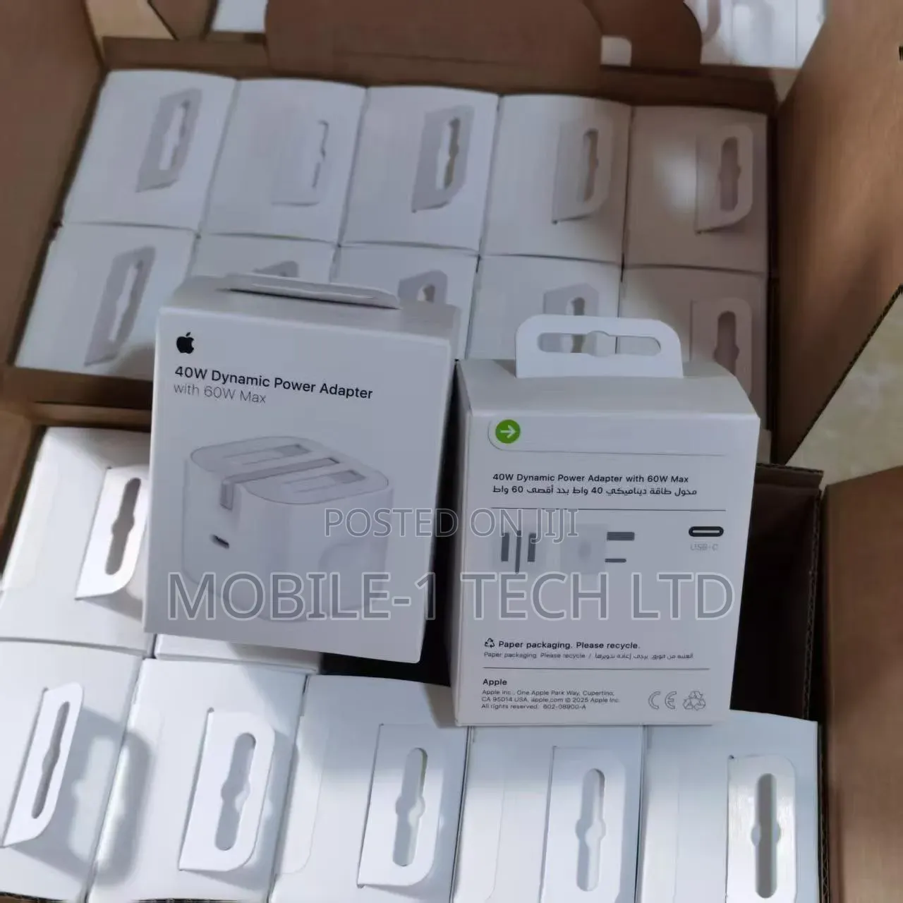 Apple 40w Dynamic Power Adapter With 60w Max
