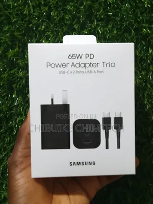 Samsung 65w Pd Power Adapter Trio Usb C X 2 Port Usb a Port