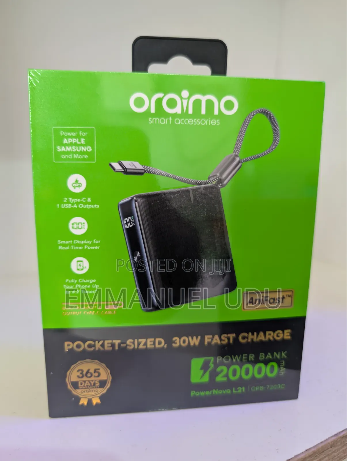 20000mah Pocket Size Fast Charging