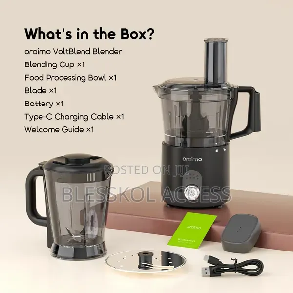 Oraimo Voltblend 3-in-1 High Power Multifunctional Blender