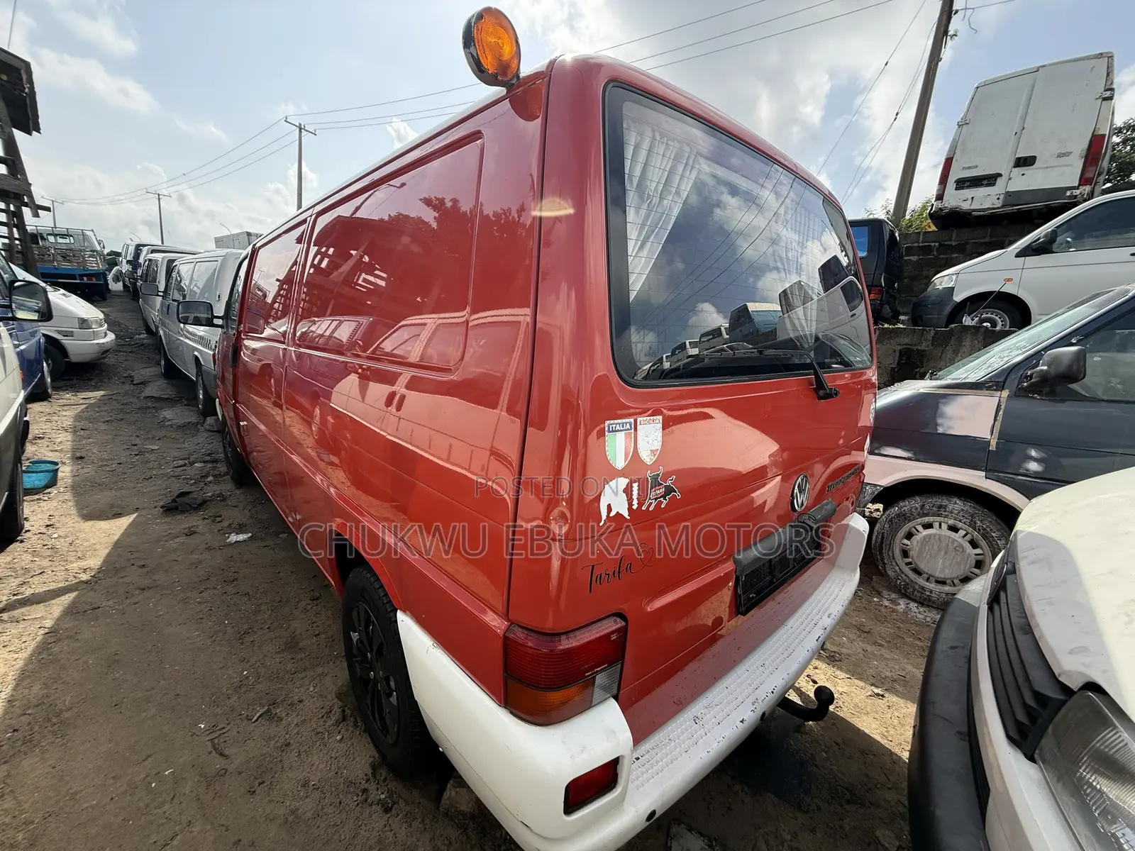 Volkswagen Transporter 2003 Red