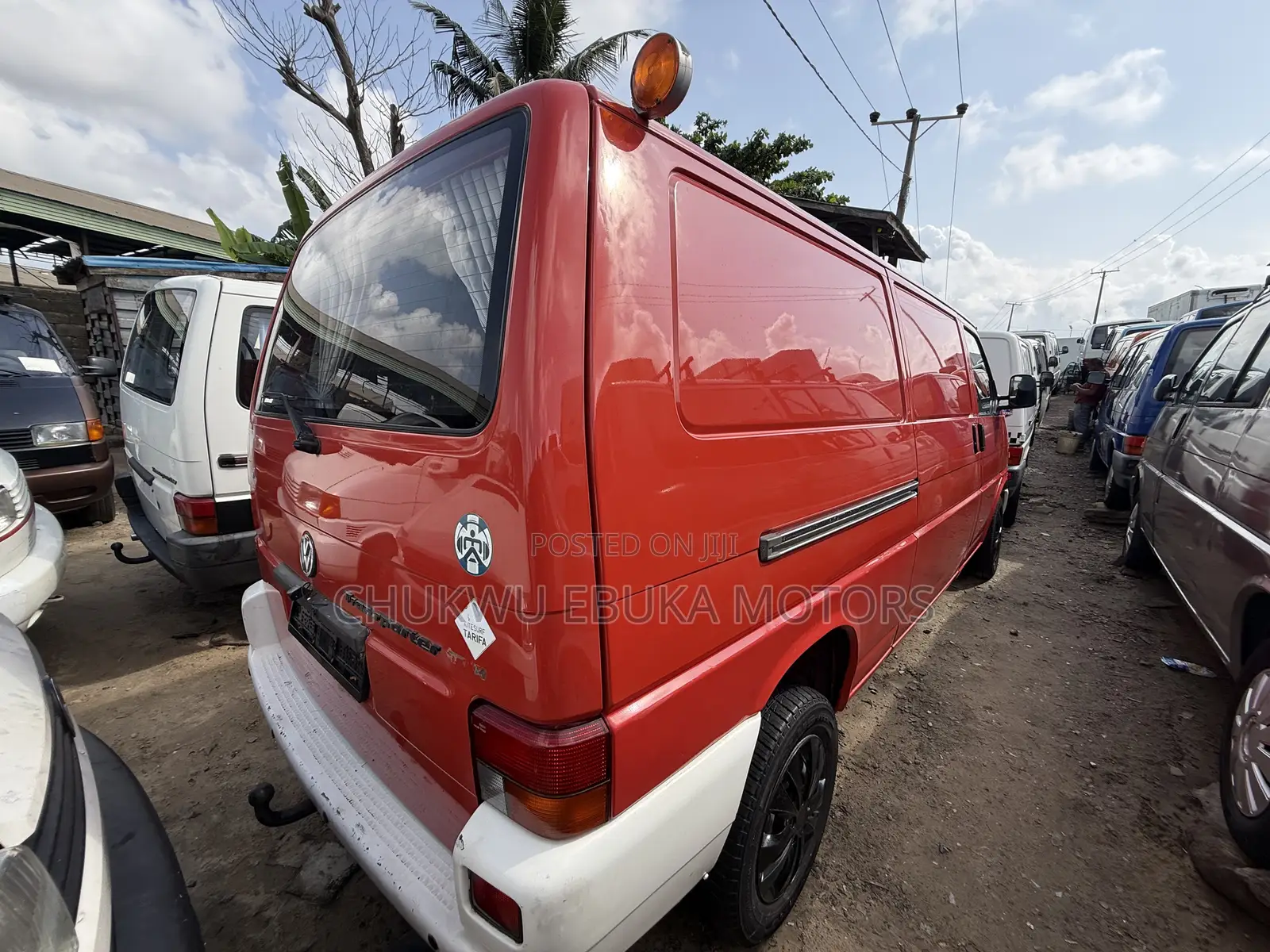 Volkswagen Transporter 2003 Red