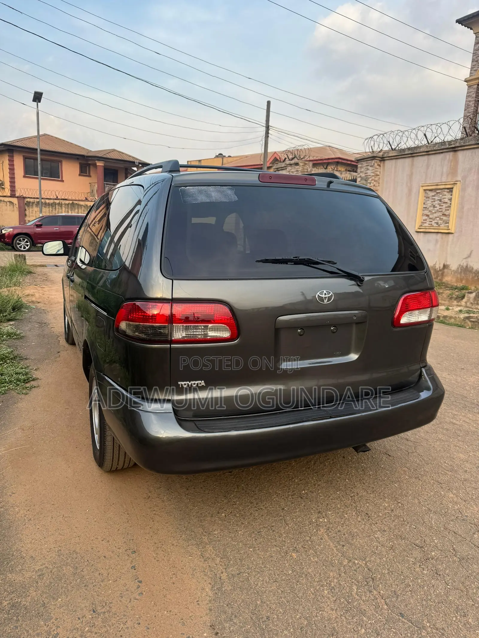 Toyota Sienna 2002 Gray