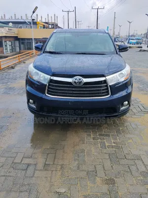 Toyota Highlander 2017 Blue