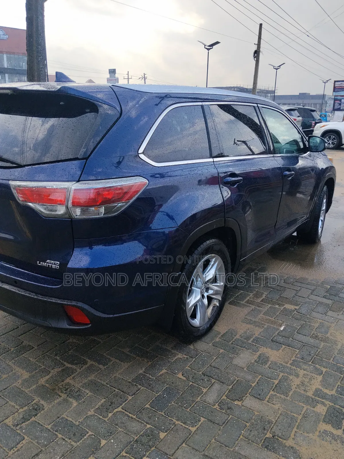 Toyota Highlander 2015 Blue