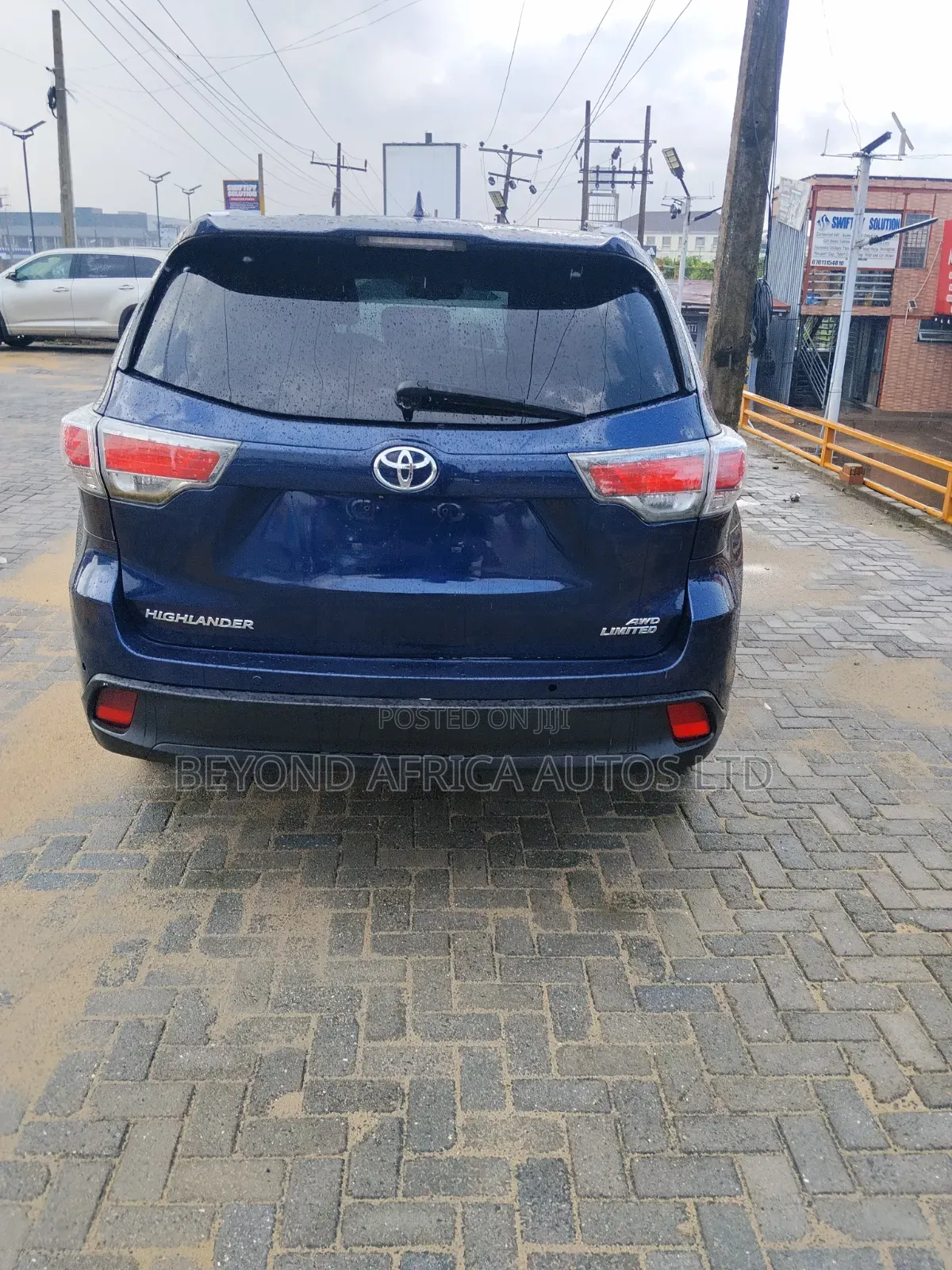 Toyota Highlander 2015 Blue