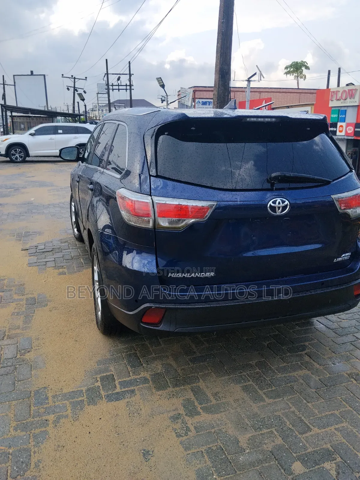 Toyota Highlander 2015 Blue