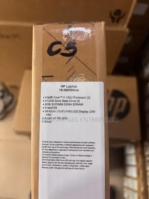 New Laptop HP 15 8GB Intel Core 5 SSD 512GB