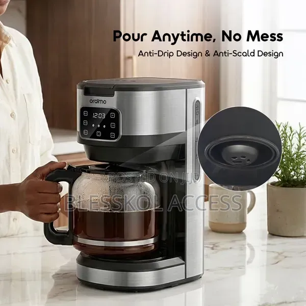 Oraimo Brewdrip 1.5l Led Timer Control Drip Coffee Maker