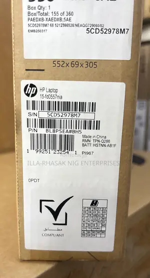 New Laptop HP 15 8GB Intel Core i7 SSD 512GB